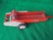 VINTAGE ALL METAL TOY MANURE SPREADER-