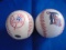 TWO MAJOR LEAGUE SOUVENIR BASEBALLS-YANKEES & LIONS