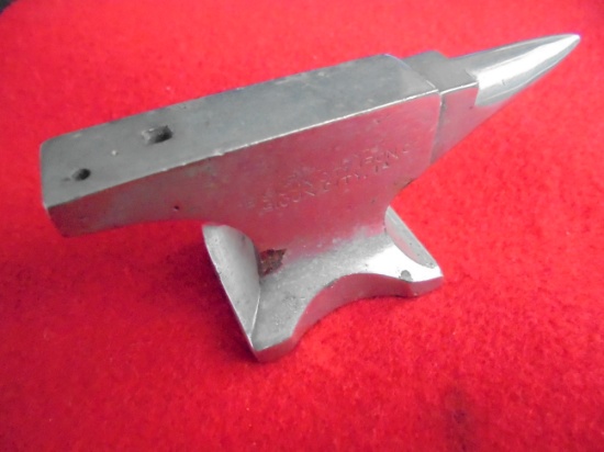 OLD ADVERTISING MINI ANVIL "SIOUX CITY IRON COMPANY" SIOUX CITY IOWA