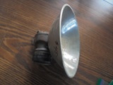 OLD CARBITE LAMP WITH 7 INCH REFLECTOR-AS FOUND