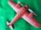 1930'S ARCADE CAST IRON TOY AIRPLANE 