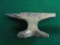 OLD ADVERTISING SIOUX CITY IRON CO. BRASS MINI ANVIL