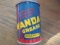VINTAGE ONE POUND 'WANDA GREASE' CAN-STILL FULL