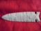 OLD SPEAR POINT FROM SOUTH DAKOTA-5 INCHES LONG