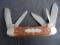 VINTAGE CRAFTSMAN 5 BLADE POCKET KNIFE-GREAT ORIGINAL WITH LITTLE USE