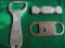 (3) MISC. ITEMS-CIGAR NIPPER-SPARK PLUG GAUGE-& VINTAGE PABST BLUE RIBBON BEER OPENER