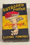 LANGCRAFT - TOY OUTBOARD MOTOR -- BOX ONLY