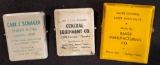 LOT OF (3) ADVERTISING NOTE HOLDERS