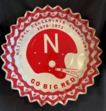 NEBRASKA CORNHUSKERS NATIONAL CHAMPIONS  1970-1971 ADVERTISING PAN