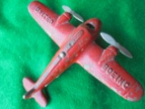 1930'S ARCADE CAST IRON TOY AIRPLANE 