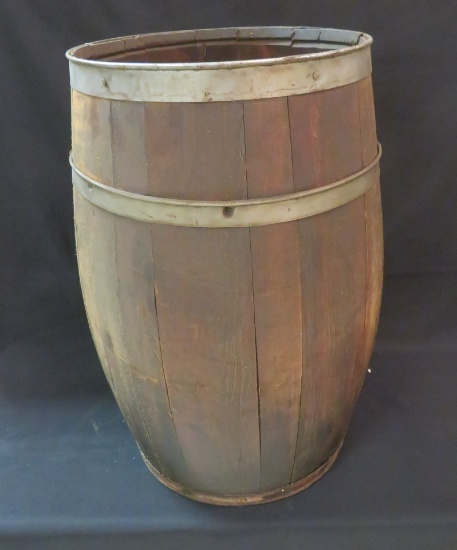 Primitve Wooden Barrel