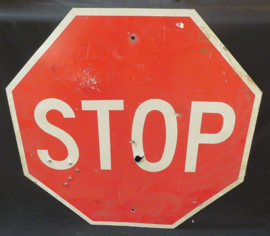 Metal Stop Sign - Single Sided