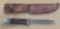 Vintage Schrade Walden 141 Fixed Blade Knife