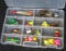 Lot of (17) Fishing Lures in Plano Tackle Box