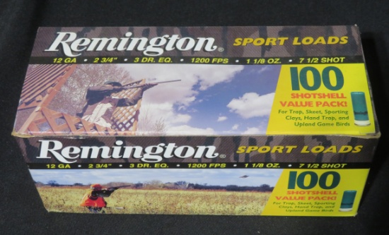Remington Sport Loads - 12 Ga. - 2 3/4" 1 1/8 Oz. 7 1/2 Shot
