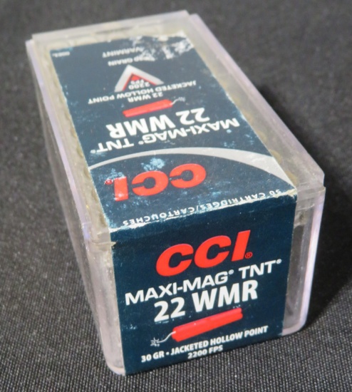 CCI 22 WMR "Maxi-Mag TNT" - 50 Rds