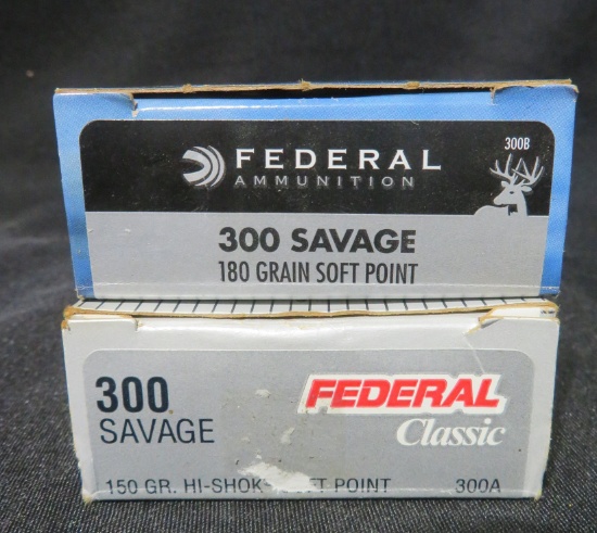 (2) Boxes of 300 Savage