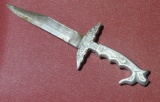 Unique Knife -- Alumimum Handle -- Marked Phillippines