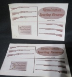 (2) Remington Sporting Firearms Complete Catalogs