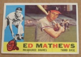 Ed Matthews -- Topps #420 Baseball Cars