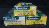 (3) Reminton Corelokt 35 Remington 150gr