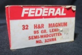 Federal 32 H&R Magnum - Full Box of 50 Rounds