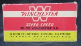 Winchester Super Speed 30-30 Win. -- 18 Rounds -- Vintage Box