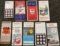 LOT OF (9) VINTAGE ROAD MAPS - GAS & OIL ADVERTISING