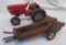 IH Utility Tractor & Tru-Scale Manure Spreader