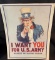 I WANT YOU FOR U.S. ARMY POSTER