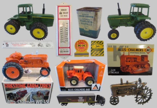 Collectible Farm Toy and Farm Advertising Auction