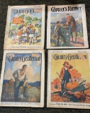 1925, 1927, 1929, 1931 - COUNTRY GENTELMAN MAGAZINES