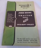 John Deere 420 Tractor - Operator's Manual