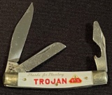 TROJAN HYBRIDS - ADVERTISING POCKET KNIFE