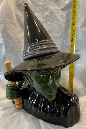 "WICKED WITCH" -WIZARD OF OZ - LIMITED EDITION COOKIE JAR