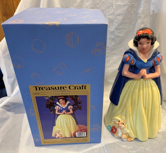 "SNOW WHITE" -- TREASURE CRAFT DISNEY COOKIE JAR