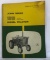 JOHN DEERE 1010 DIESEL TRACTOR OPERATOR'S MANUAL