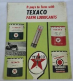 TEXACO FARM LUBRICANTS - ADVERTISING BROCHURE