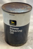 JOHN DEERE POWER STEERING OIL  QUART SIZE TIN