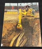 INTERNATIONAL BACKHOES SALES BROCHURE