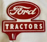 FORD TRACTORS - LICENSE PLATE TOPPER