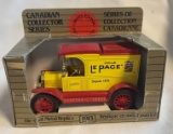 CANADIAN COLLECTOR SERIES - LE PACE TRUCK BANK