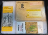 JOHN DEERE 227 CORN PICKER = POCKET BROCHURES & ORIGINAL MAILING PIECE