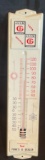 FUNK'S HYBRID ADVERTISING THERMOMETER