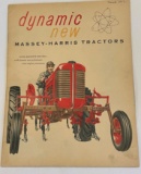 MASSEY-HARRIS TRACTORS - ADVERTISING SALES BROCHURE - HOFFMAN-SCHROEDER IMPL. PARKSTON, S. DAKOTA