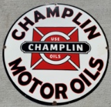 CHAMPLIN MOTOR OIL SIGN