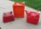 (3) Plastice Gas Cans
