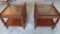 Pair of Wooden Square Coffee Tables