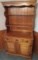 Atkin Co. -- Wooden Hutch Cabinet