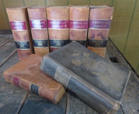 Antique Books from the 1800s